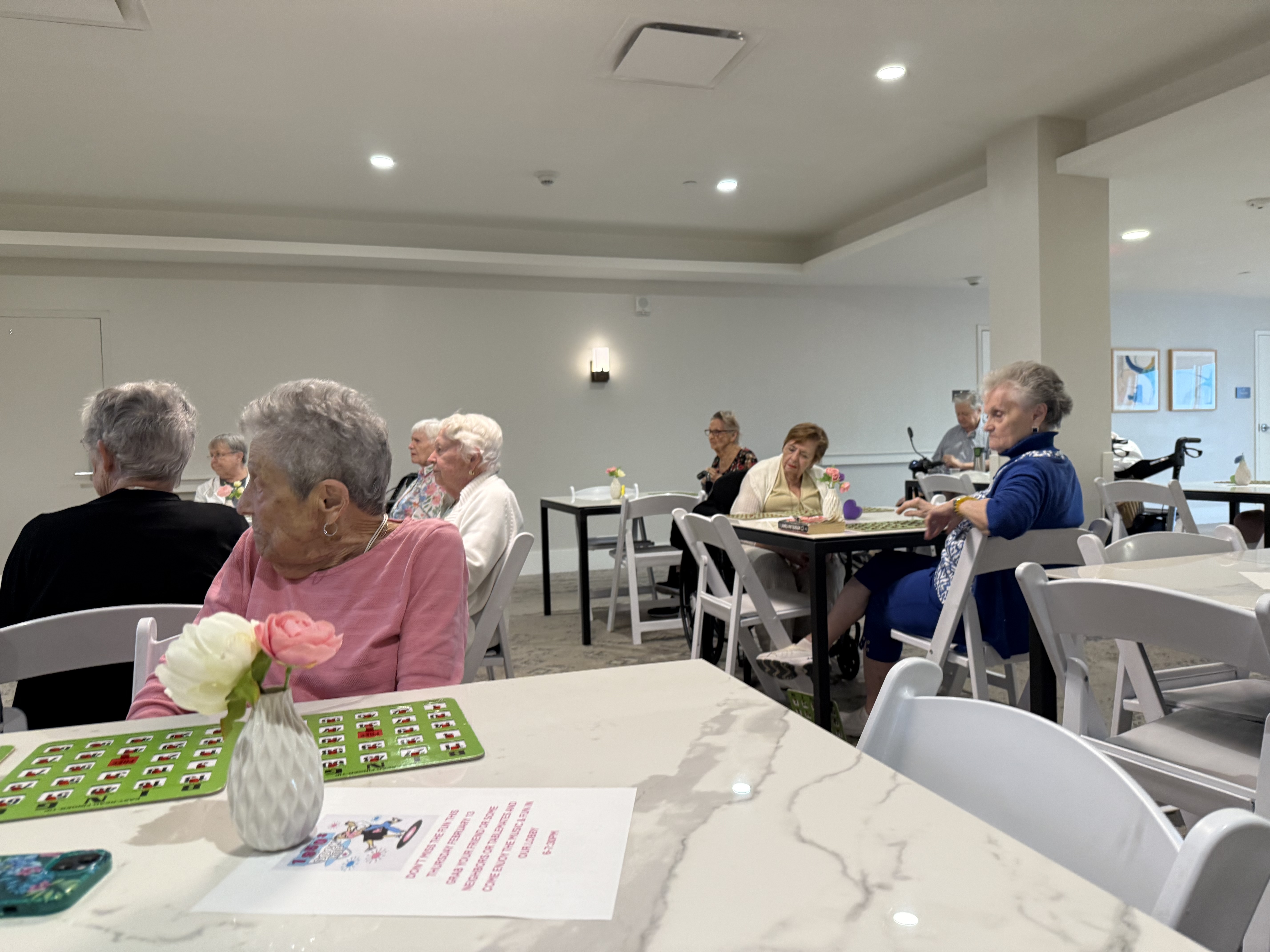 Bingo with Mom
