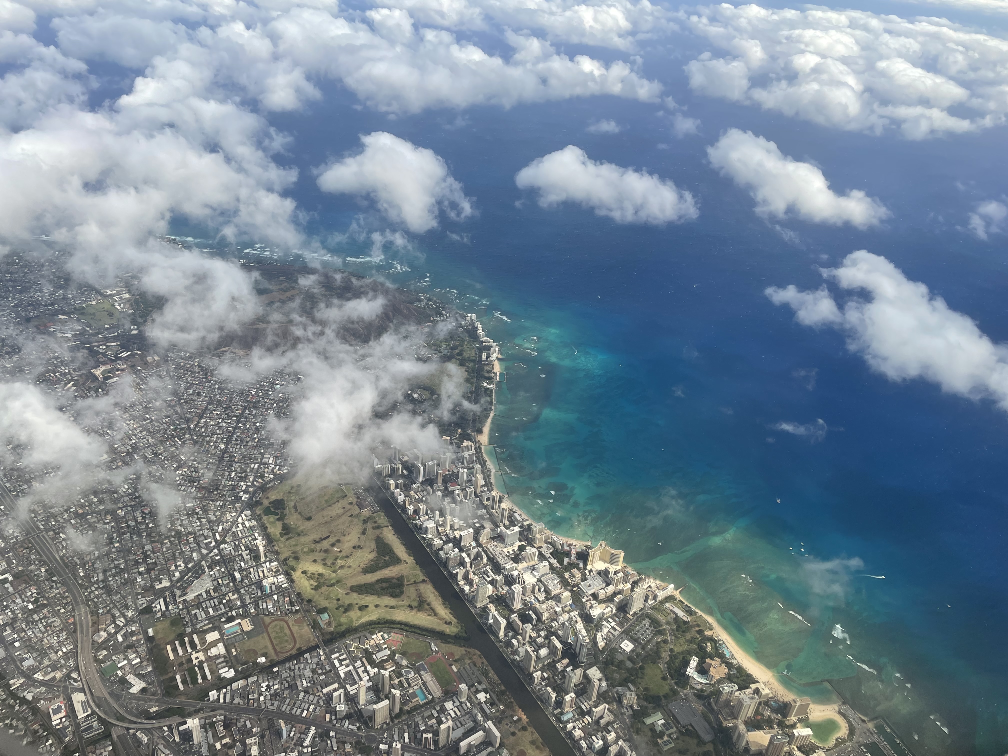 Arriving in Oauhu