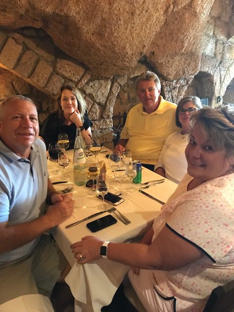 Dinner in Montepulciano