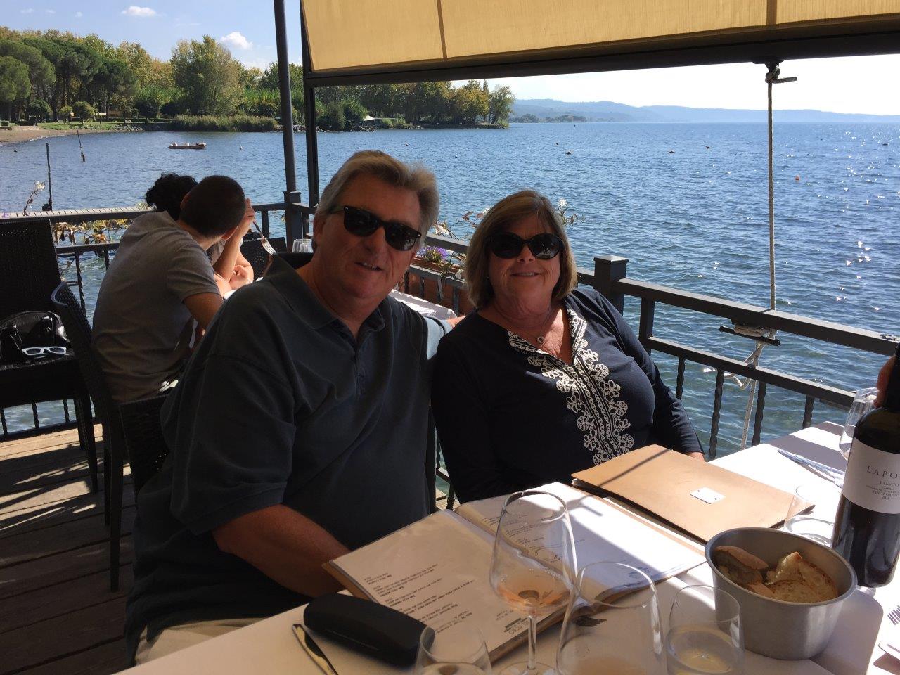 Lunch on Lake yesterday