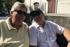 Barry and Bob in a Taxi