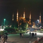 Blue Mosque at Night