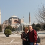 Outside Hagia Sofia